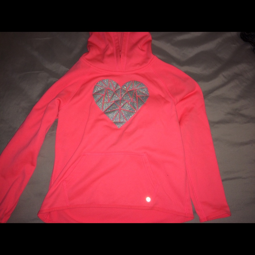 Kids pink hoodie